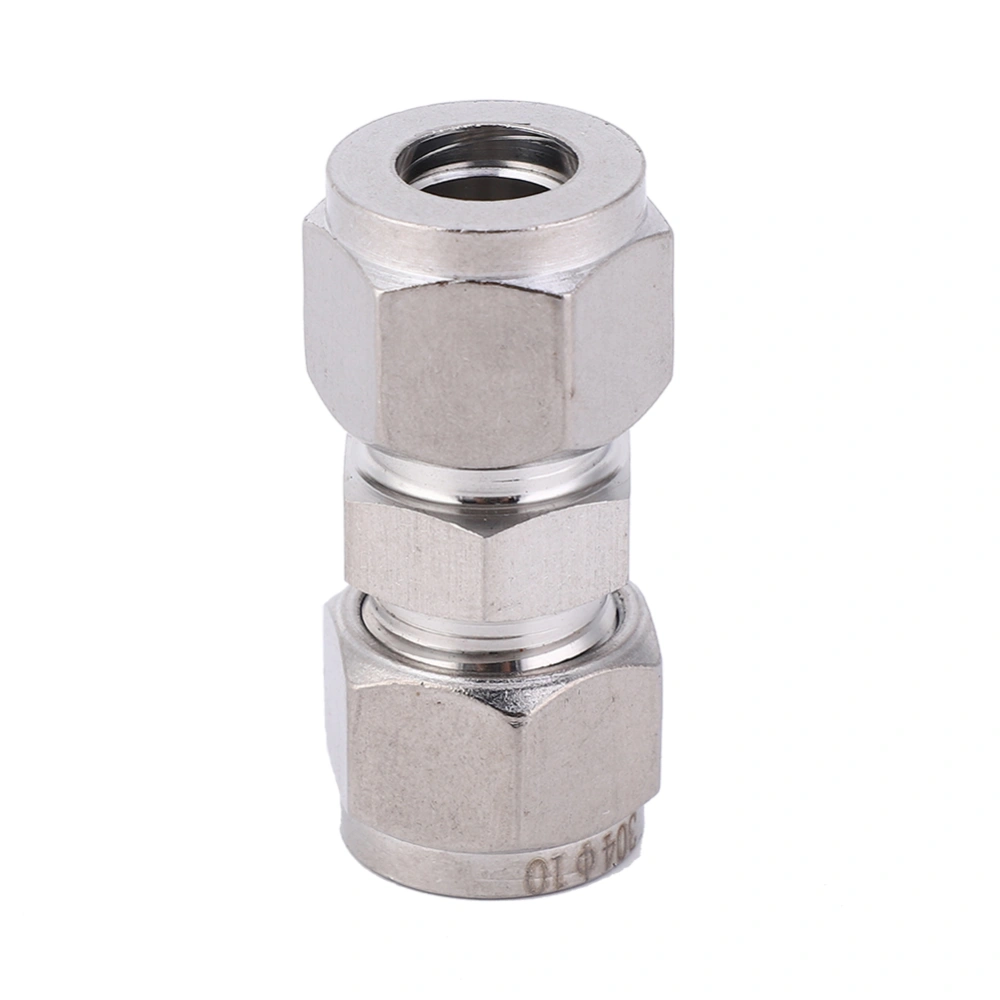 Air Hose Connector Straight Type 304 Stainless Steel Pneumatic Fitting 4mm/6mm/8mm/10mm/12mm10mm