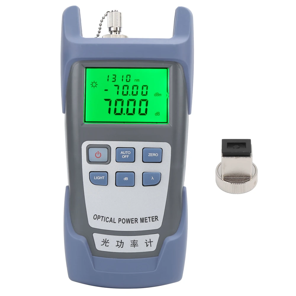 AUA‑9 Optical Power Meter Portable Optical Multimeter Light Attenuation Tester ‑70~+10dbm