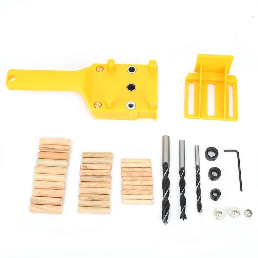 41pcs Set 6-10mm ABS Handheld Wood Punch Woodworking Locator Board Connection Hole Locator