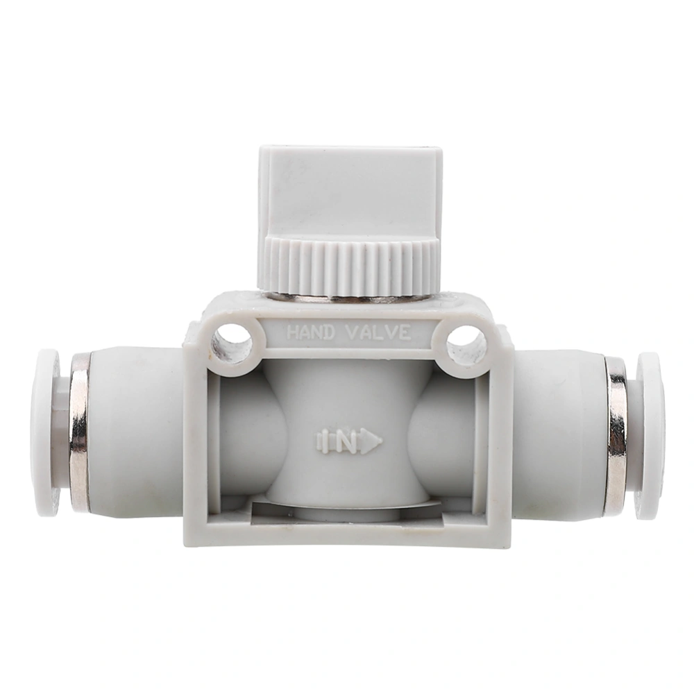 Plastic Shut-Off Valve HVFF Switch Valve Quick Coupling Connector for Pneumatic Automatic Equipments10mm