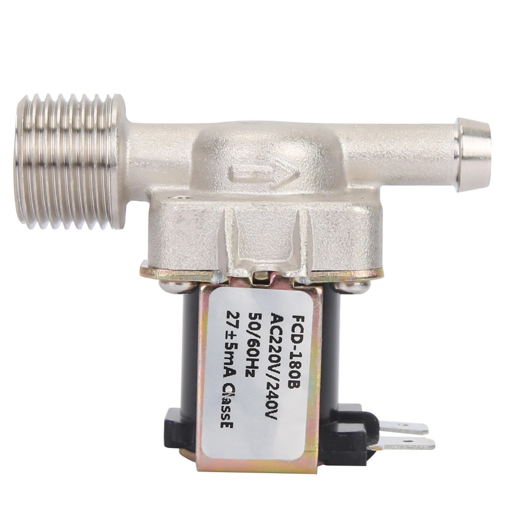 1/2" Copper Electric Solenoid Valve NC Normally Closed Water Inlet Valve (AC220V)