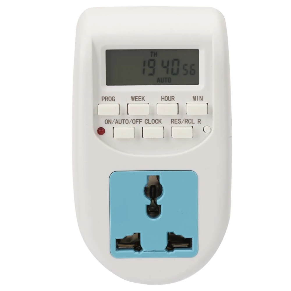 Digital Display Programmable Precise Energy Saving Socket Timer