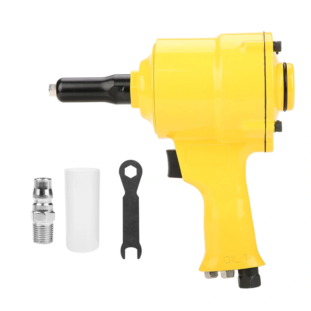 KP-705P Pneumatic Riveter Pistol Grip Rivet Gun Air Powered Riveting Tool 2.4/3.2/4.0/4.8mm