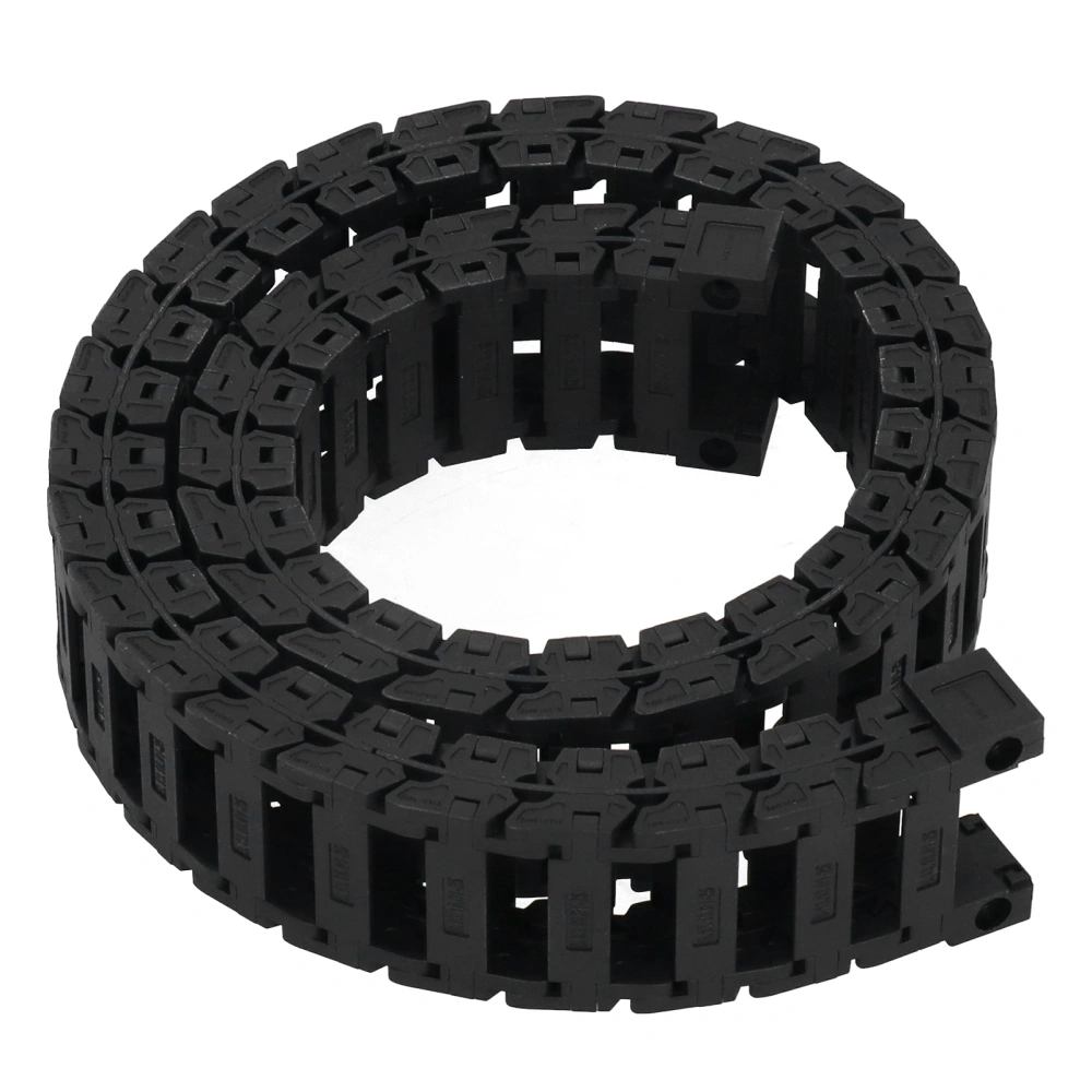 Cable Drag Chain Bridge Type Silent Tank Nylon Wire Carrier Detachable Assembly 0.7 MeterS13 x 18