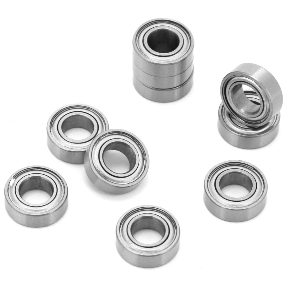 10pcs R166ZZ 4.762*9.525*3.175mm Single Rolling Metal Shielded Deep Groove Steel Ball Bearings