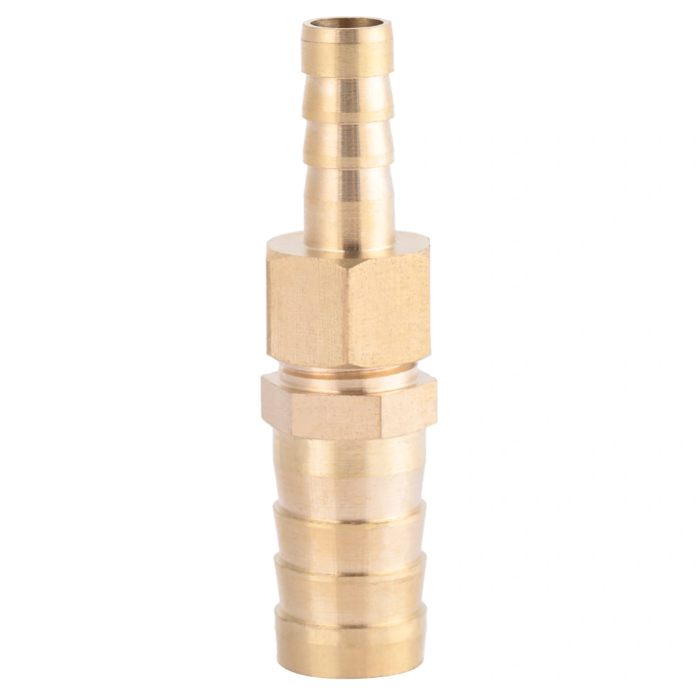 Brass Fitting Hose Barb Tail Reducer Reducing Plug Connector (8mm-19mm 1pcs)