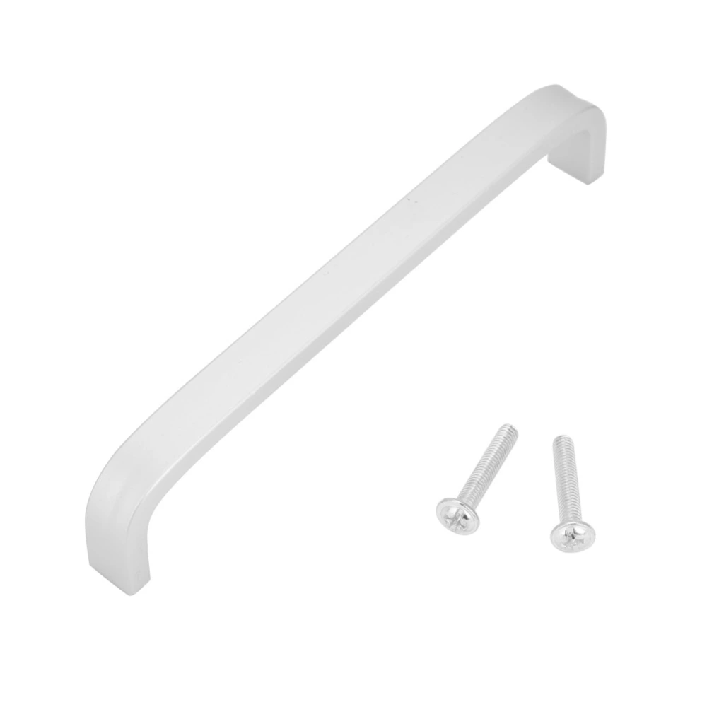 Aluminium Alloy Silver Solid Cabinet Handle Simple Style Furniture Door Accessory(192mm)