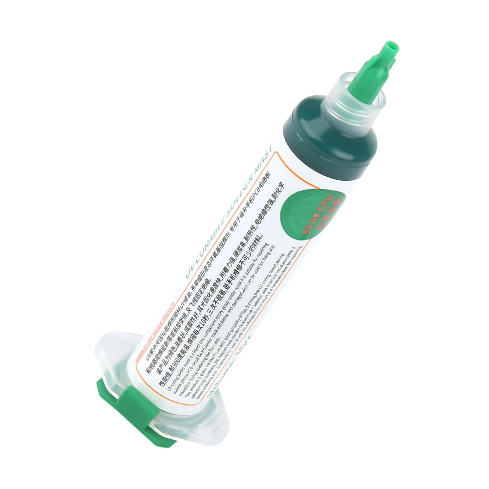 1Pc UV Light Curing Solder Mask Ink BGA PCB Solder Resist Ink Green