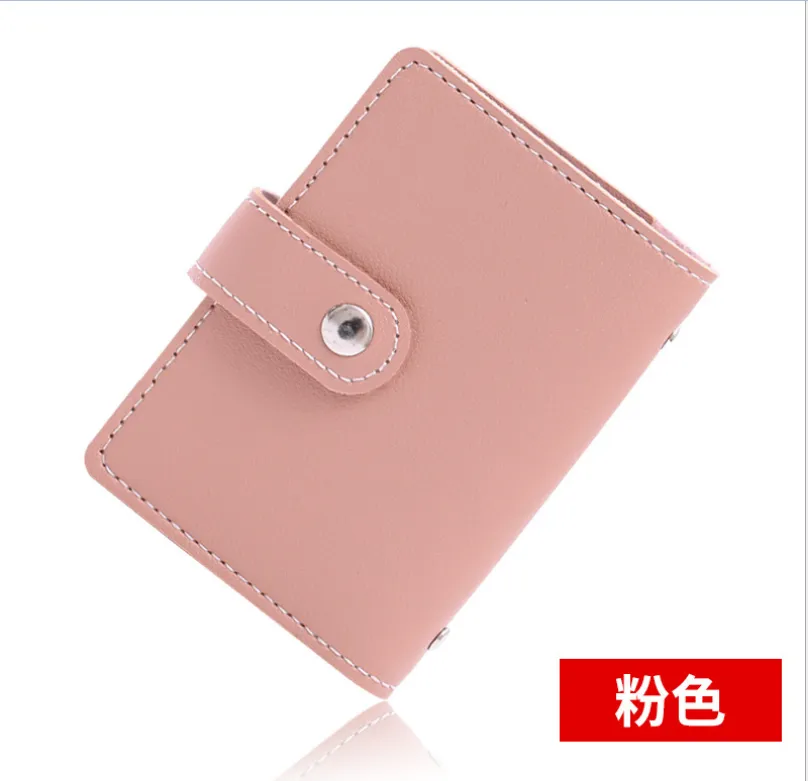 Women's Small Credit Card Holder, Fashion Portable Wallet with 26 Card Slots