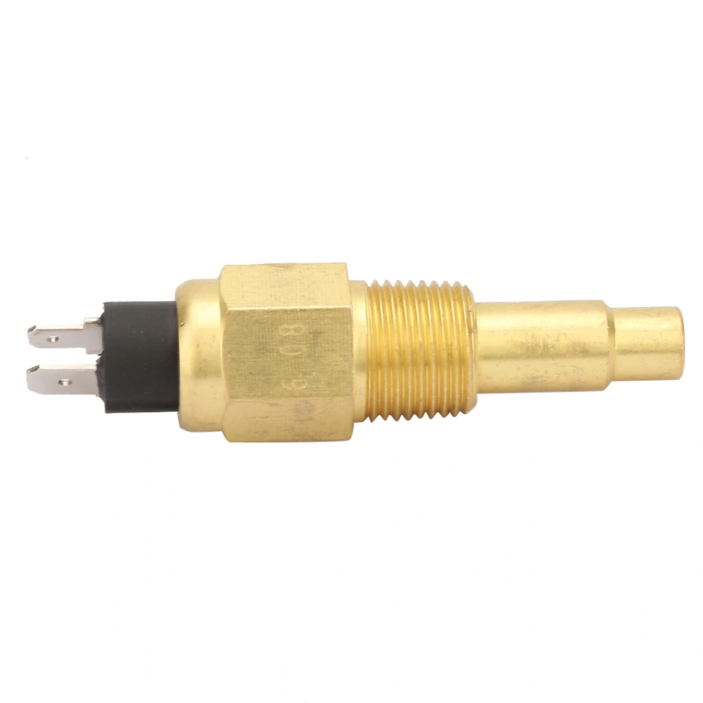 3/8 NPT 3W 103℃ Brass Engine Water Temperature Sensor Generator Part Fit for VDO