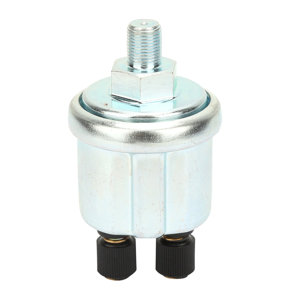 1/8 NPTF Bright Double Head Thread Car Oil Pressure Sensor Fit for VDO 0-10bar