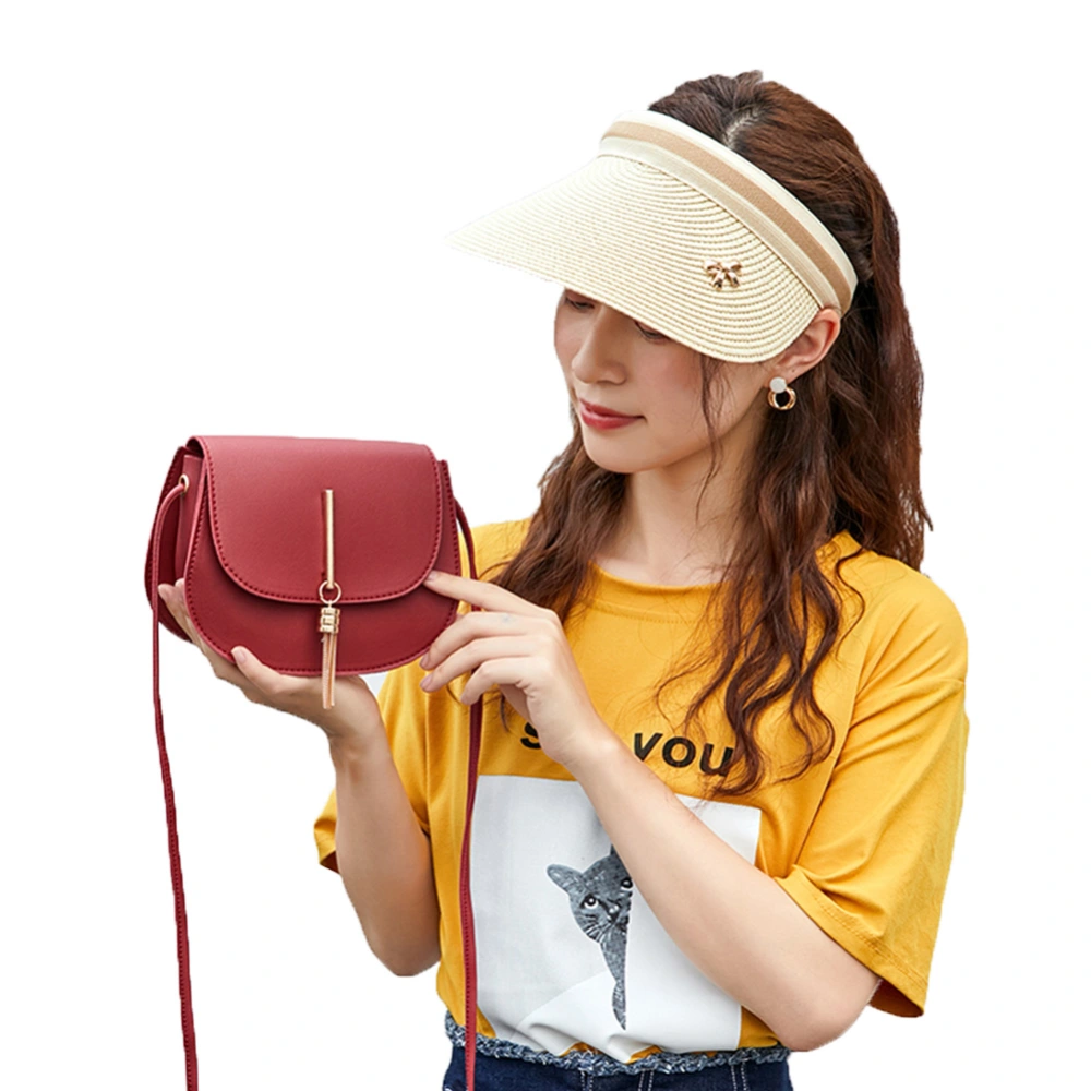 Women's Messenger Handbags Purse Crossbody Shoulder Bag with Tassel