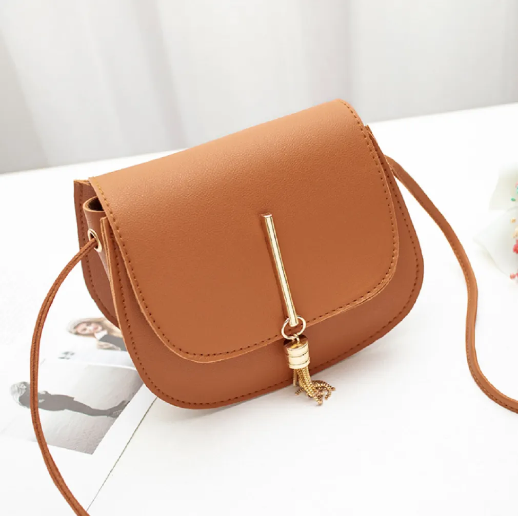 Women's Messenger Handbags Purse Crossbody Shoulder Bag with Tassel