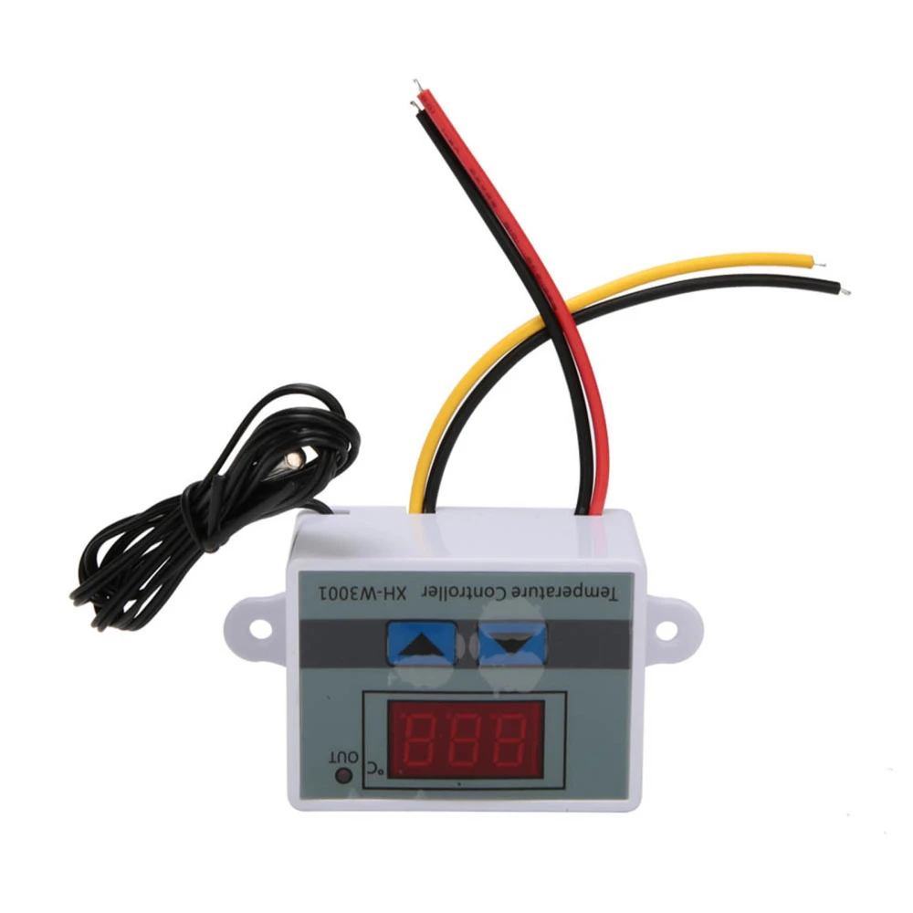 XH‑W3001 Temperature Controller Thermostat Switch with Waterproof Sensor Probe (110‑220V 1500W)