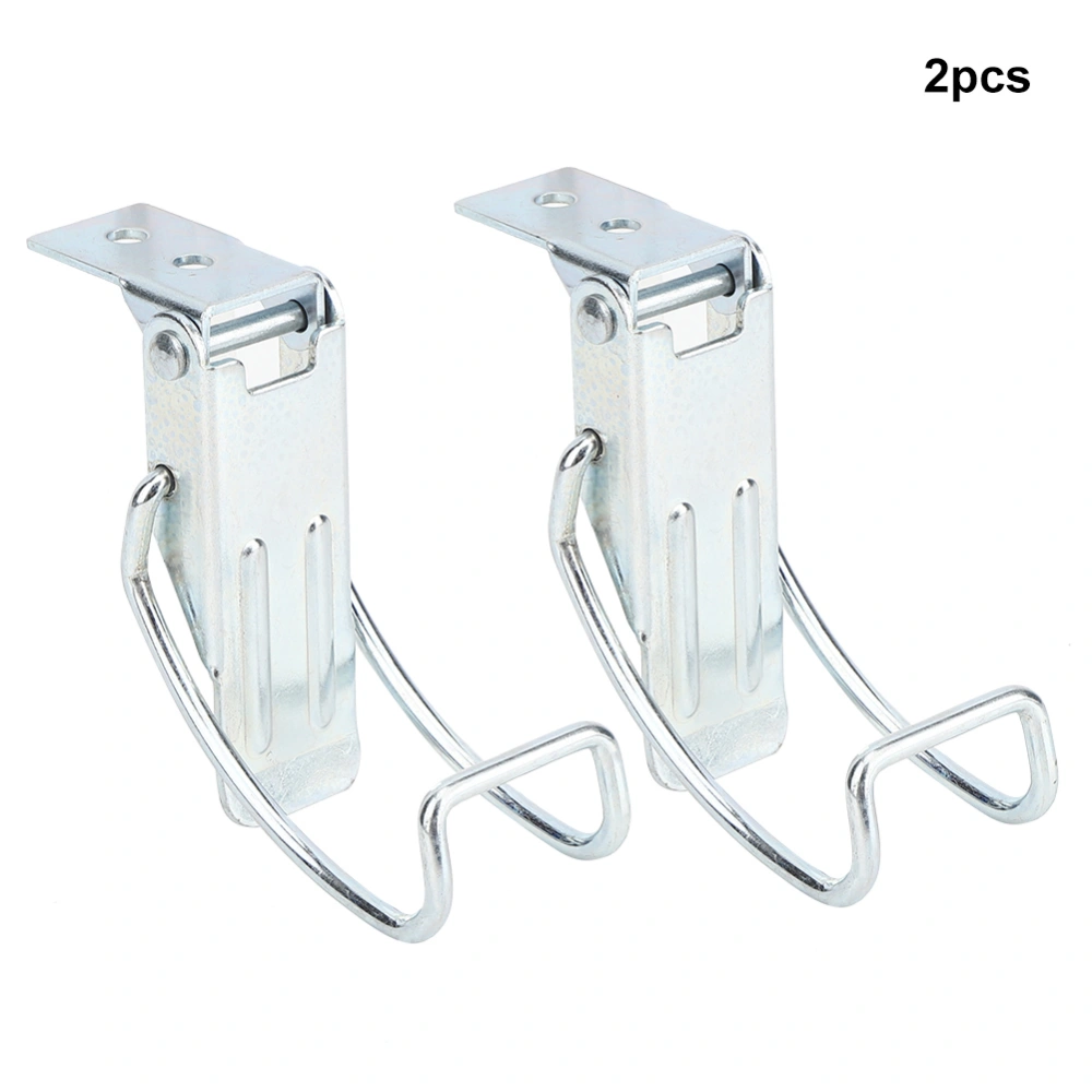 2Pcs Door Buckle Stainless Steel Vacuum Cleaner Draw Latch Toggle Latches Fastening