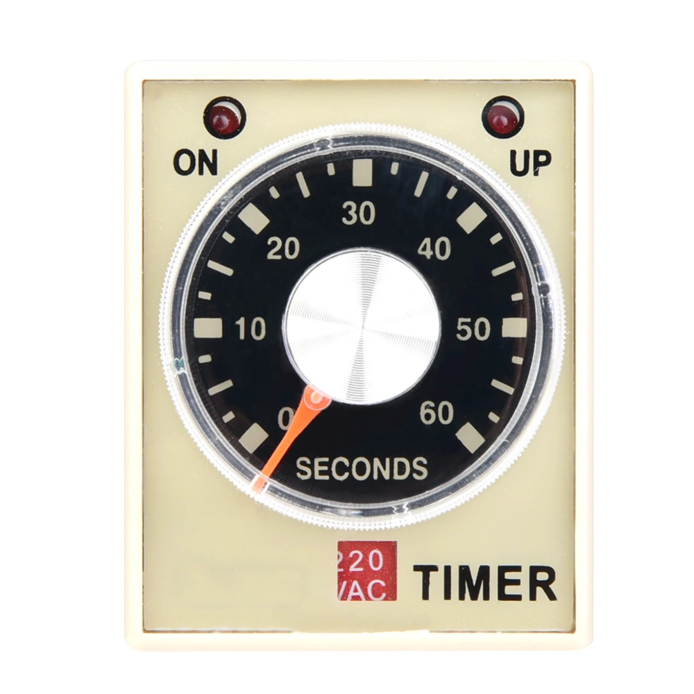 AH3-3 Power on Delay Timer Time Relay AC 220V 50/60Hz(60S)