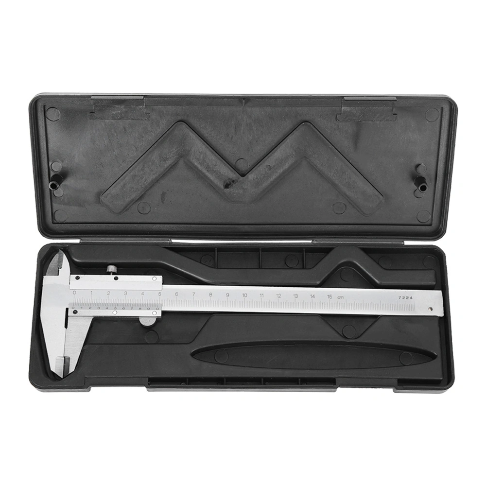 High Accuracy Carbon Steel Metal Vernier Caliper Micrometer Gauge Measuring Tool 0‑150mm