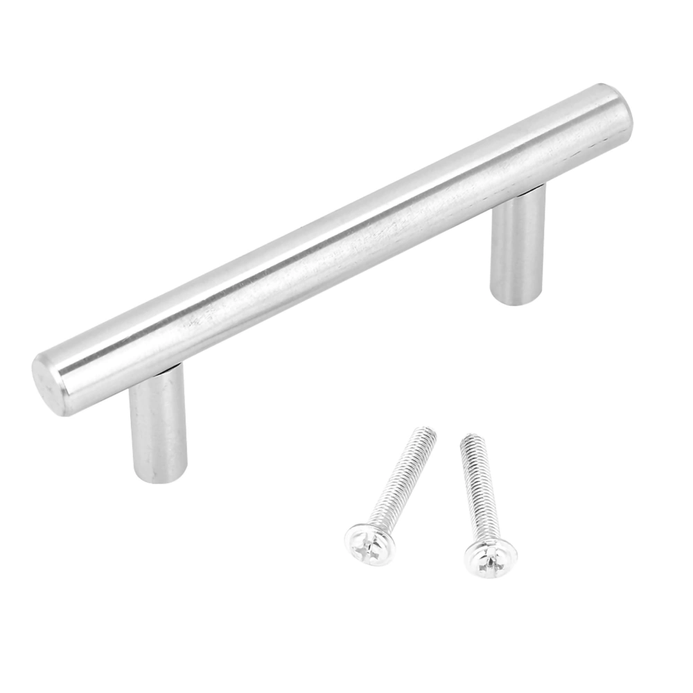 Stainless Steel T Bar Cabinet Pull Handles Knobs Kitchen Door Handle for Furniture (100mm)