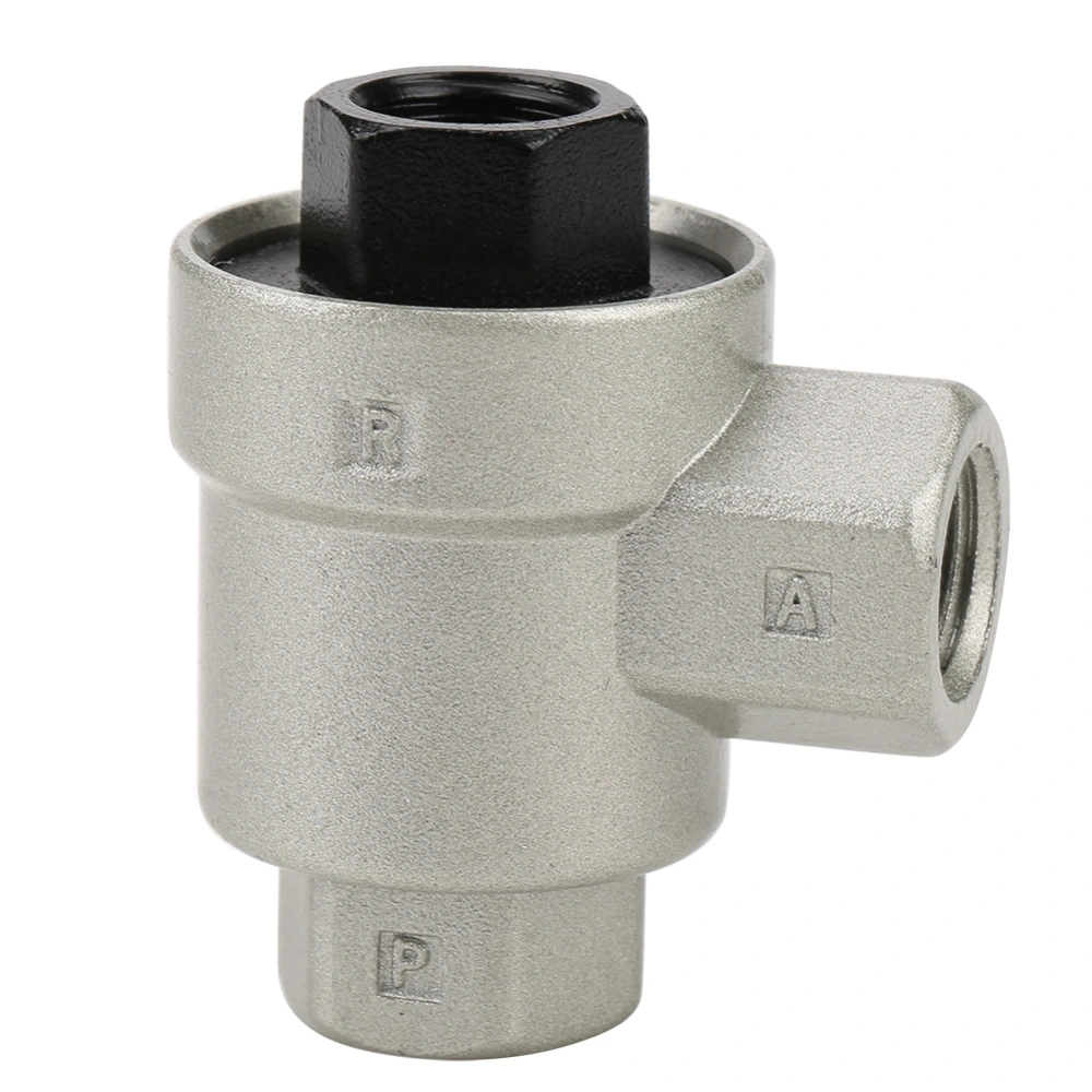 Aluminum Alloy G1/4 Thread Connector Quick Exhaust Air Flow Control Valve