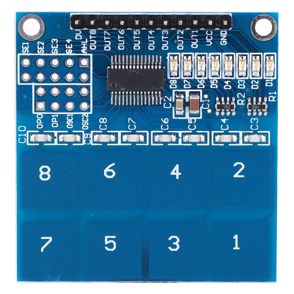 TTP226 8 Channels Capacitive Touch Switch Digital Touch Sensor Module