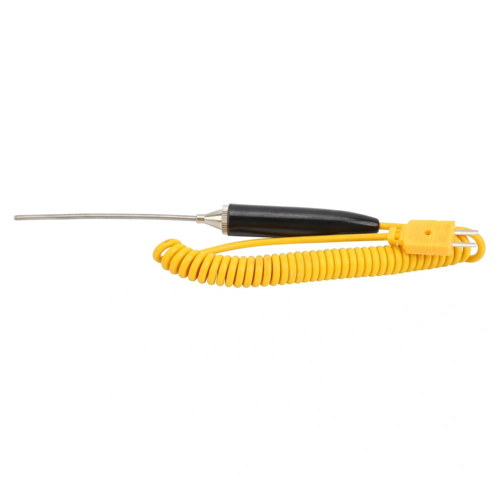 3x100mm K Type Thermocouple Probe Handheld Temperature Sensor for High Temperature Furnace