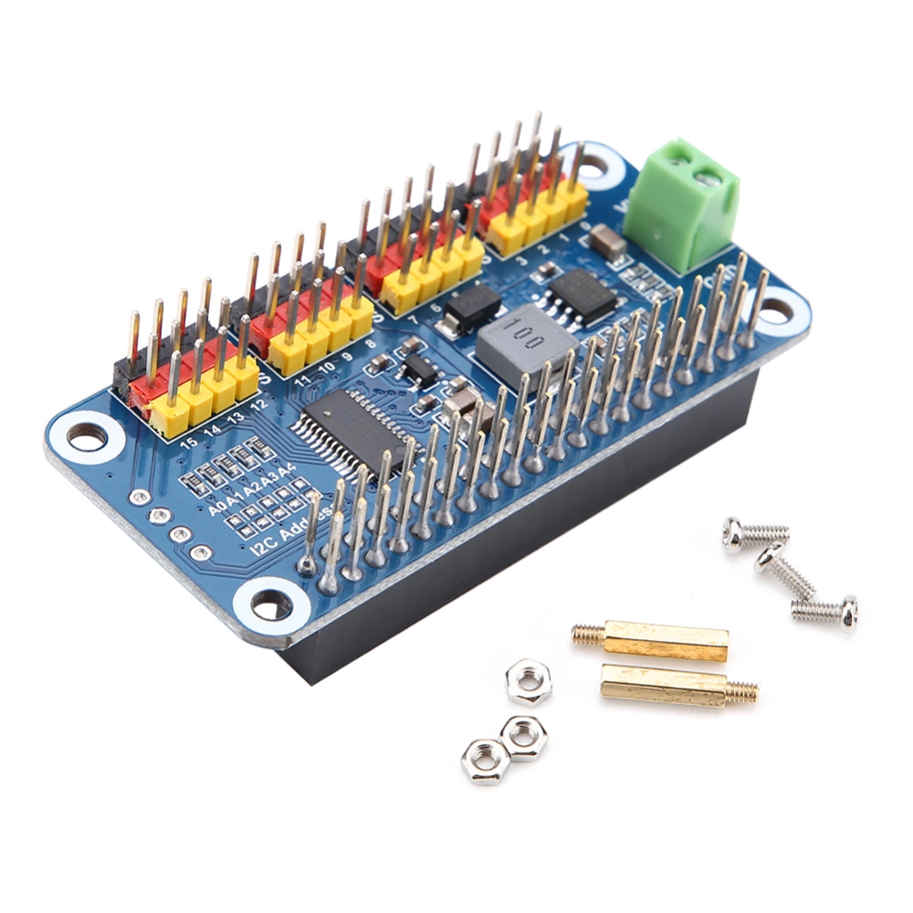 Steering Actuator Driver Board 16-Channel 2-Bit Resolution For Raspberry Pi