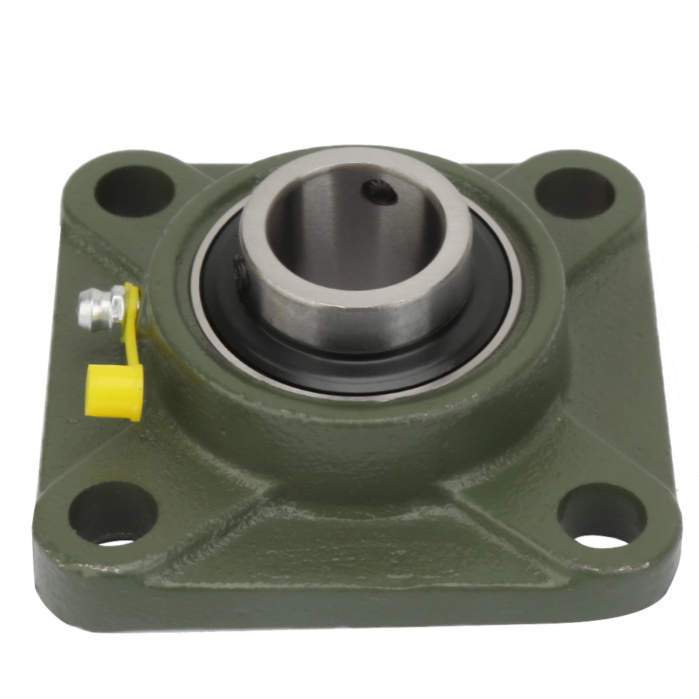 1pcs Pillow Block Square Bearing 4 Blot Mounted Insert Bearing with Casting Housing (UCF211)