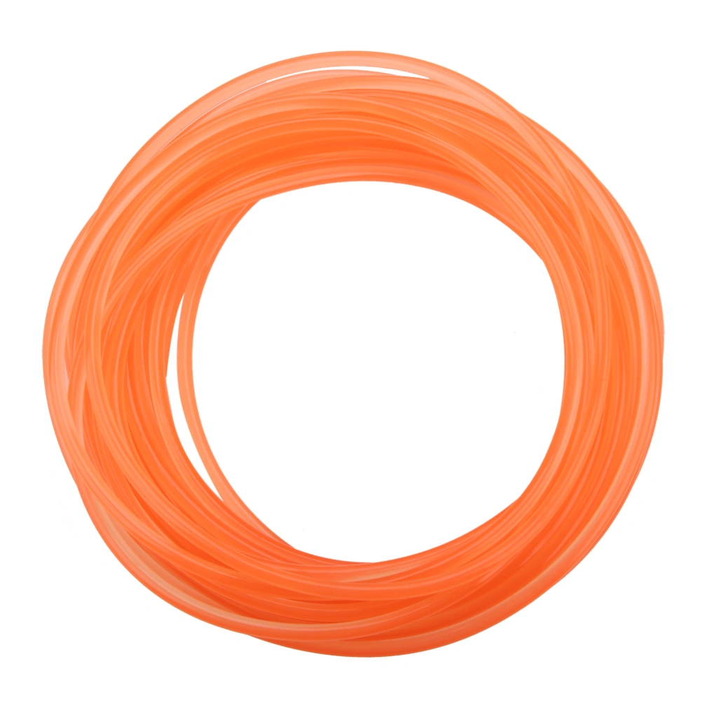 Orange Smooth PU Polyurethane Round Belt for Drive Transmission(6mm*10m)