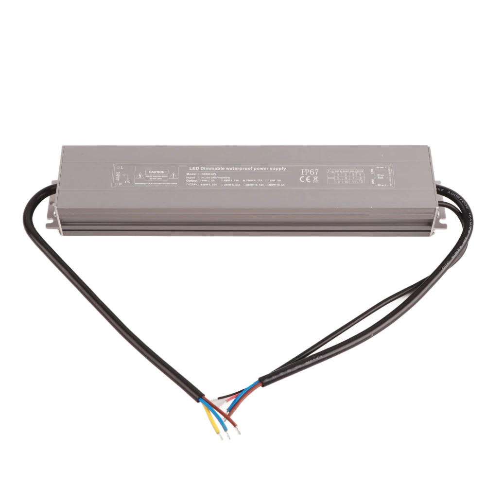 Dimmable Power Supply LED IP67 Waterproof Input AC220‑240V(50/60Hz) Onput 24V 100W 4.17A