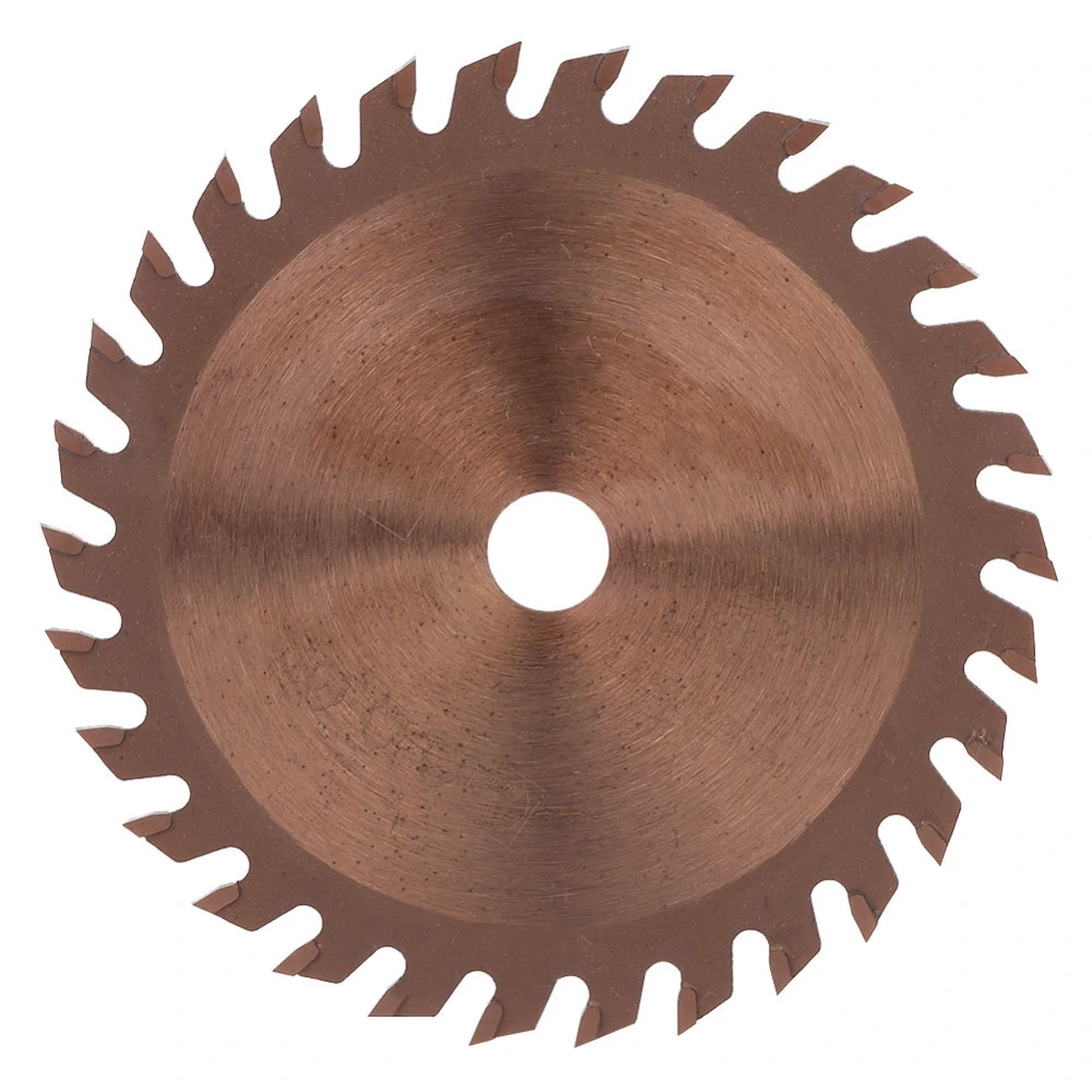 Circular Saw Blade Bronze Cemented Carbide Metal Plastic Cutting Disc Woodworking Tool85x10x30T