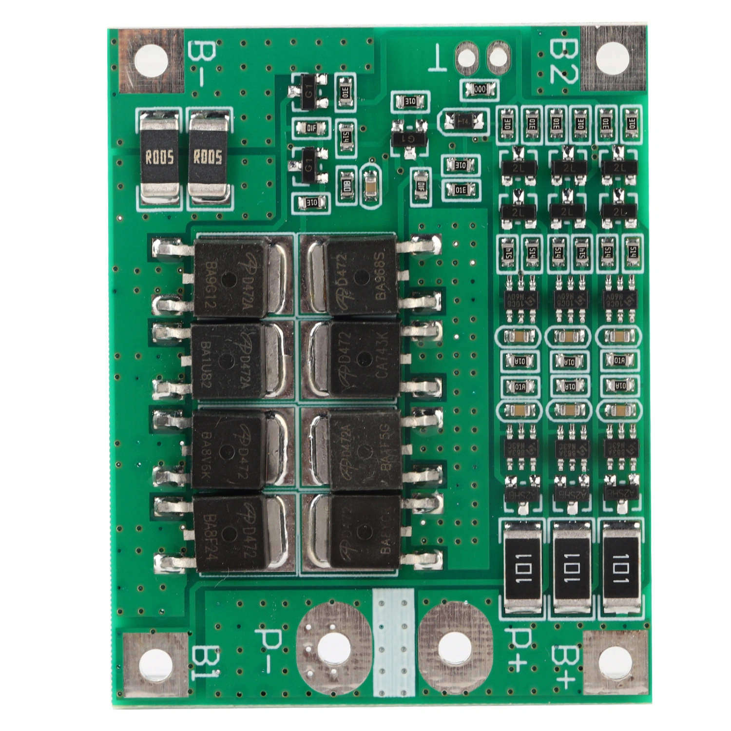 18650 Lithium Battery Charger Protection Board With Equalization High Stability 3S 12.6V 25A