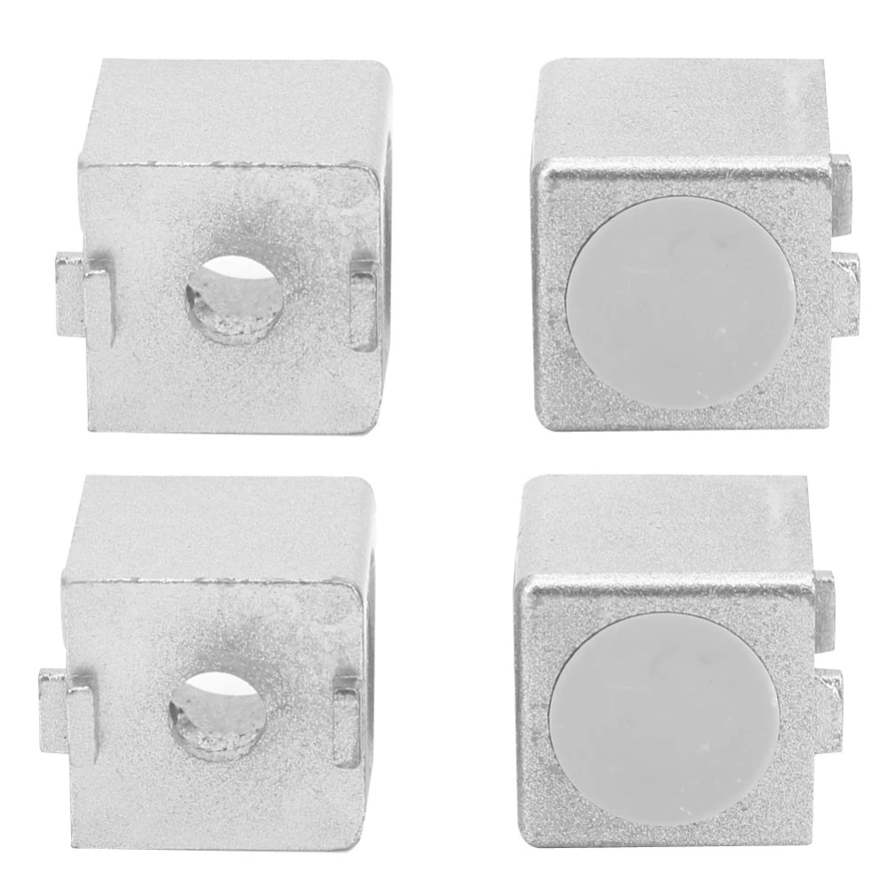 4pcs Aluminum Profiles Right Angle Corner Connector Fastener for 2020 European Standard2-Way