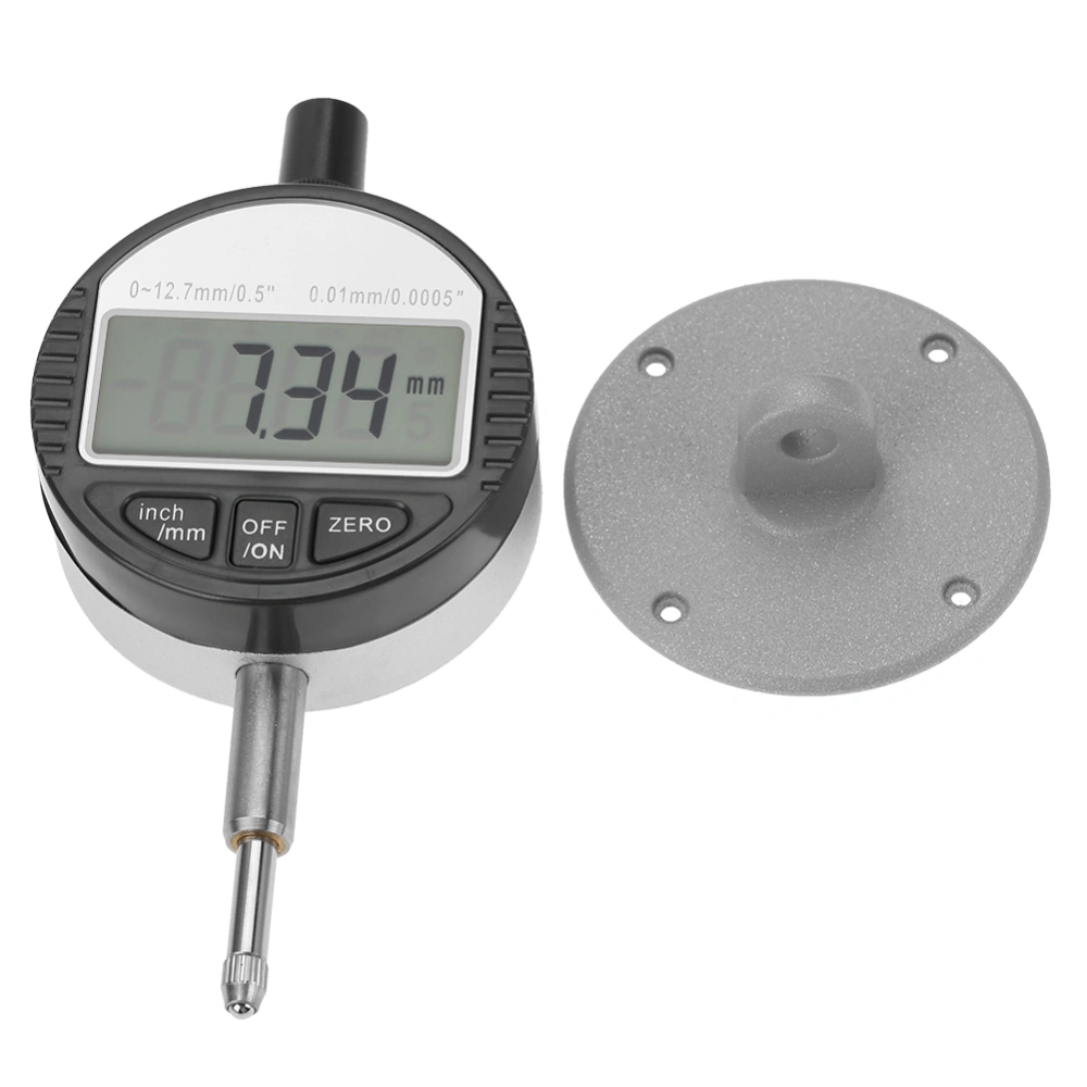 Large Screen Digital Probe Indicator Gauge for Machining Measurement 0-12.7mm Probe Head