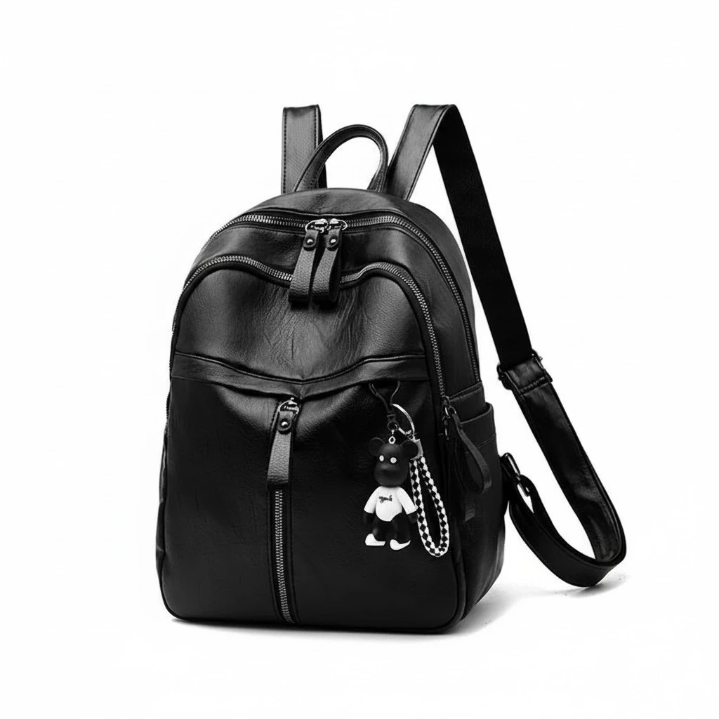 Women's Stylish Shoulders Bag Waterproof and Wear Resistant Travel Backpack