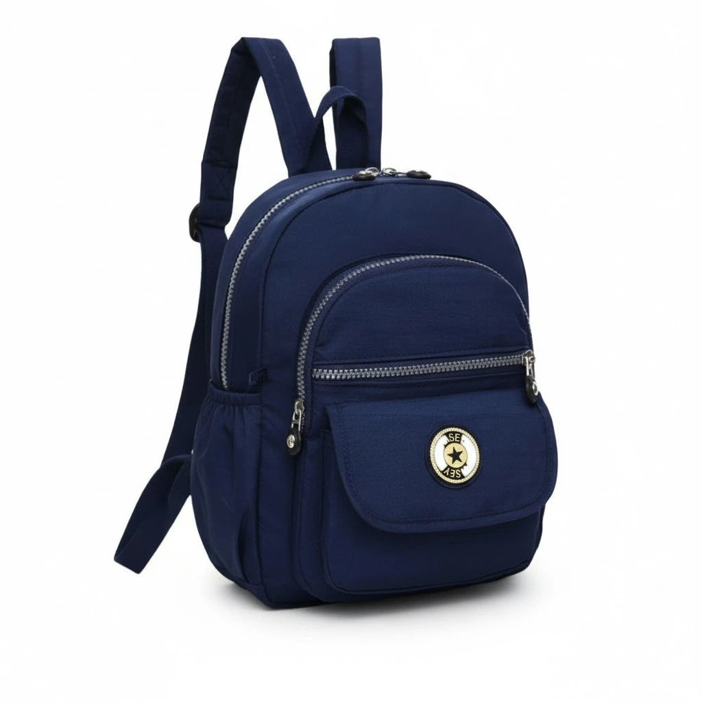 Ladies Shoulders Bag Waterproof  Wearable Zipper Closure Adjustable Backpack