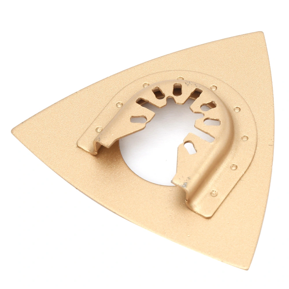 80mm Triangular Oscillating Alloy Rasp Saw Blade Accessories For Trimming Electric Tool