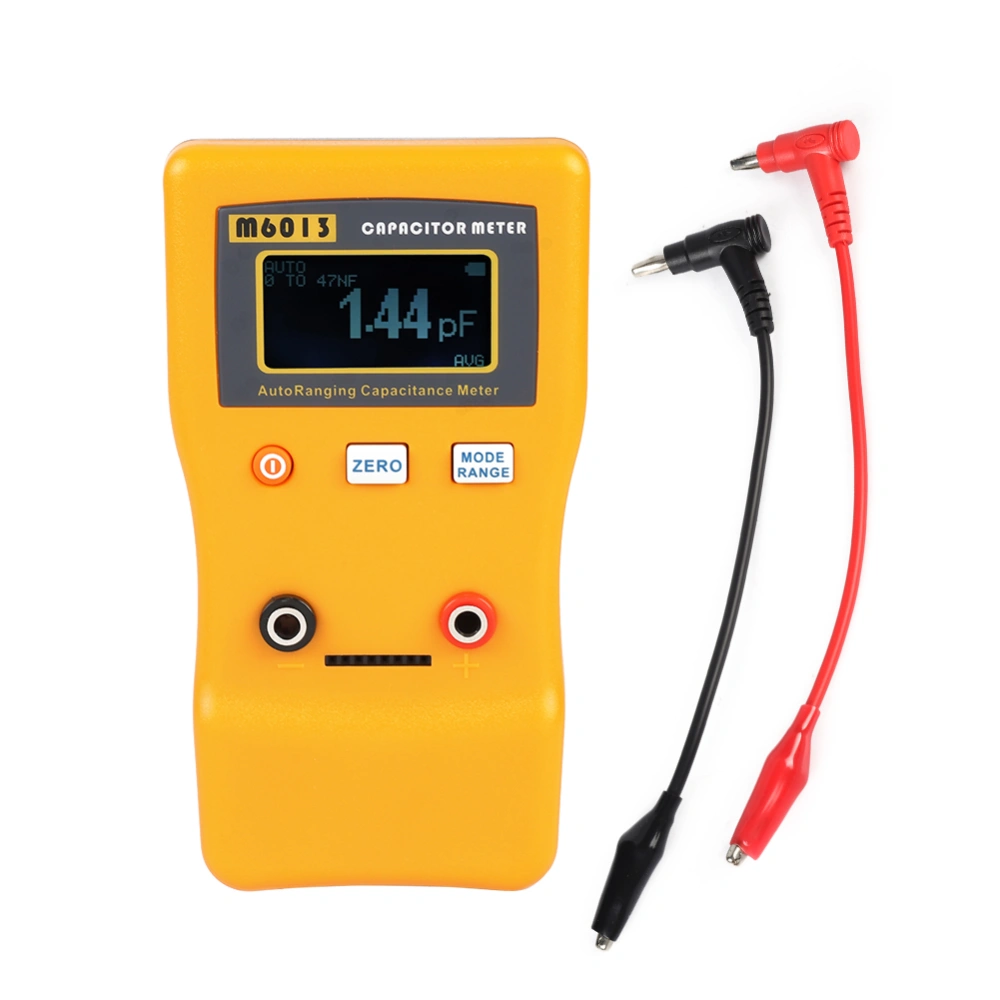 M6013 LCD High Precision Capacitor Meter Professional Measuring Capacitance Resistance