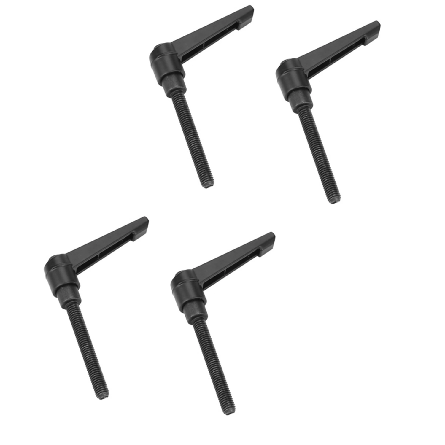 4PCS Metal Machine Knobs Adjustable Fixing Handle M8 Male Thread (32mm)