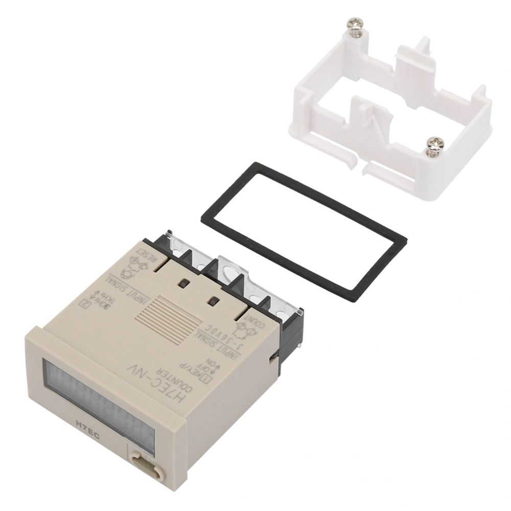 H7EC NV DC 3-36V Digital Electrical Counter Totalizer with 8-digit LCD Display