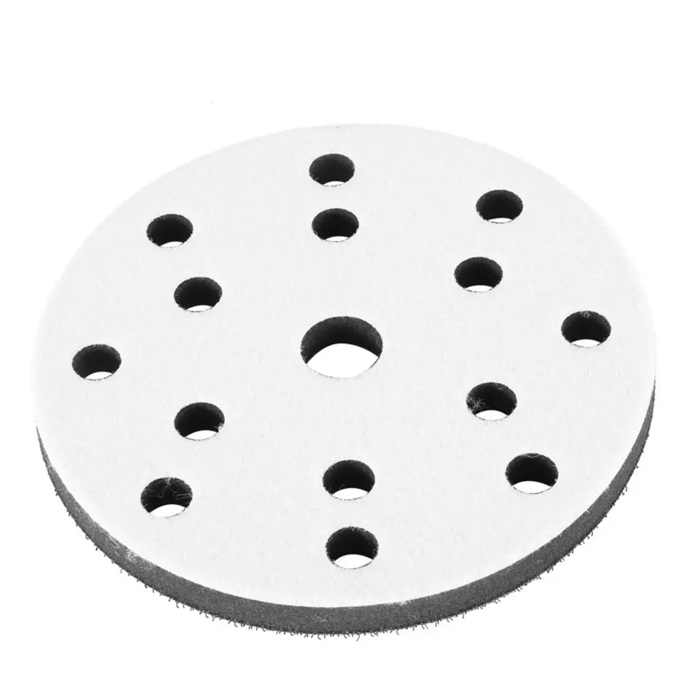 150mm Diameter Soft Buffer Sponge Interface Cushion Pad for Sanding Pads (17 holes)