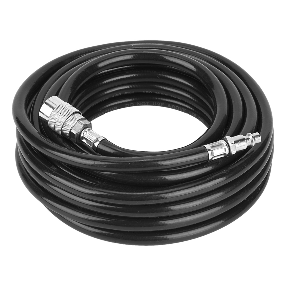 7.5 Meters PVC Pneumatic Air Compressor Hose Accessory Kit with American Quick Connect