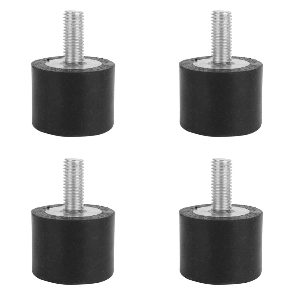 4PCS Anti Vibration Rubber Bobbin Mount Isolator Anti Shock Vibration Absorber (VE40*30 M10*25)