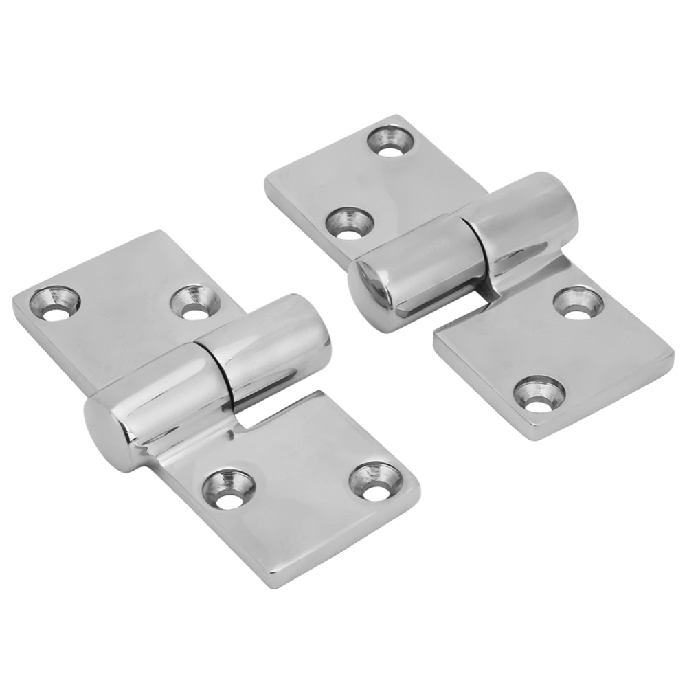 2Pcs Left and Right TakE Apart Stainless Steel Hinge Boat Deck Accessories 90*38mm