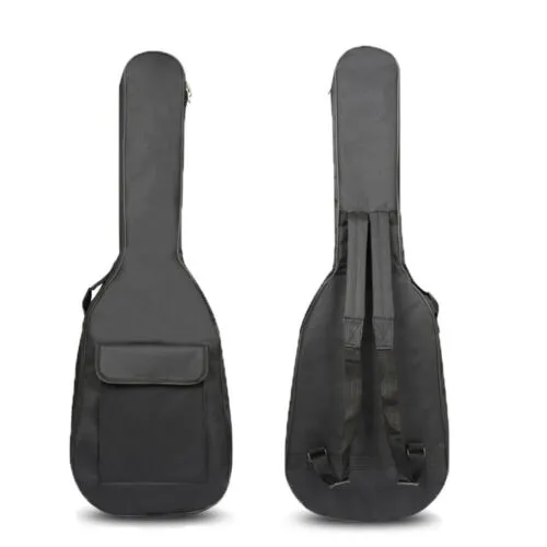 Waterproof Electric Bass Guitar Bag Soft Oxford Cloth Instrument Case Backpack
