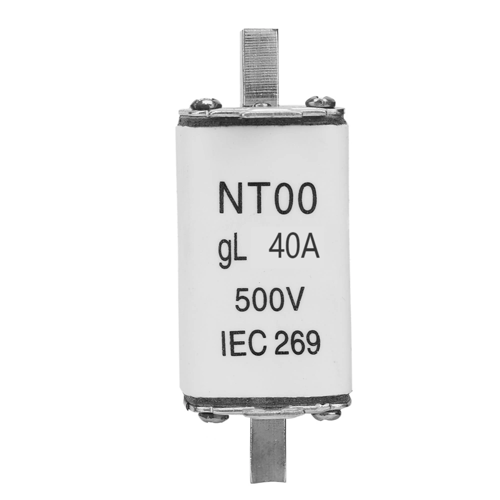 NT00 RT16-00 500V 25-150A Blade Contact Ceramic Fuse Link (40A)