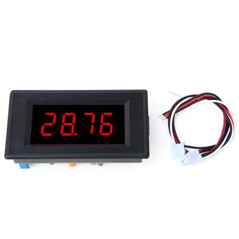 5135A DC5V High Accuracy DC Voltmeter Digital Panel Meter with Red LED (DC50mV/DC100mV/DC200mV)