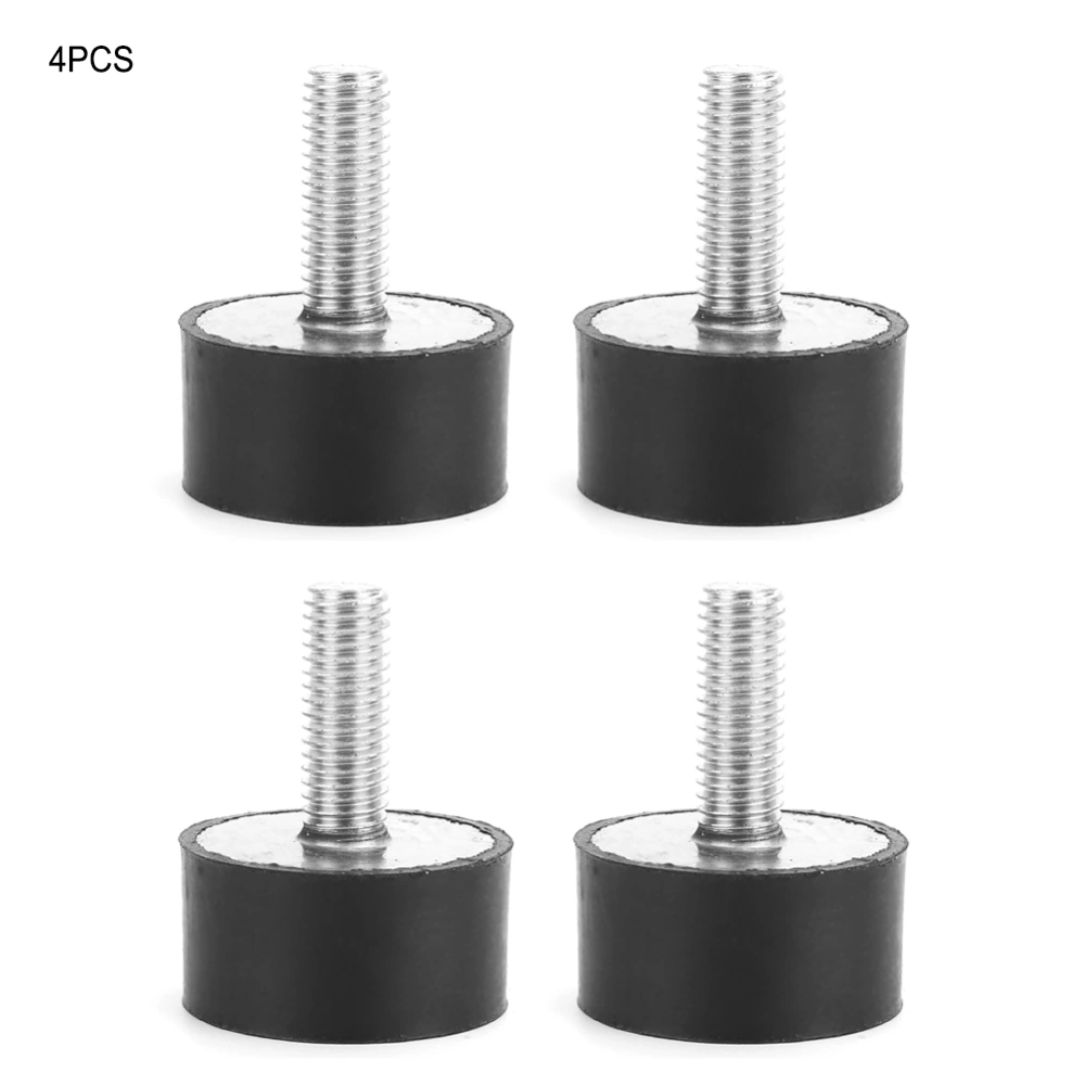 4PCS M8*23 Anti Vibration Rubber Bobbin Mount Isolator Anti Shock Vibration Absorber (VE30*20)