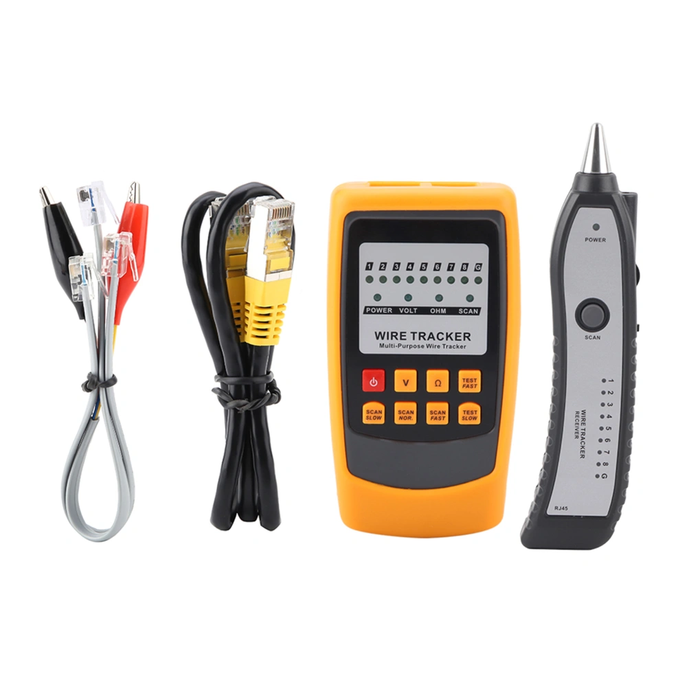 GM60 Handheld Rapid LAN Network Cable Tester Line Finder Wire Tracker Tool