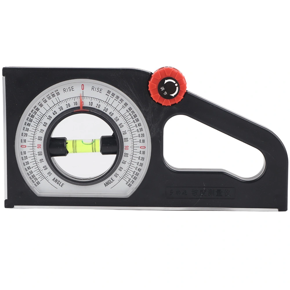 Multifunctional ABS Engineering Slope Level Meter Angle Measuring Scale Tool(with Magnetism)