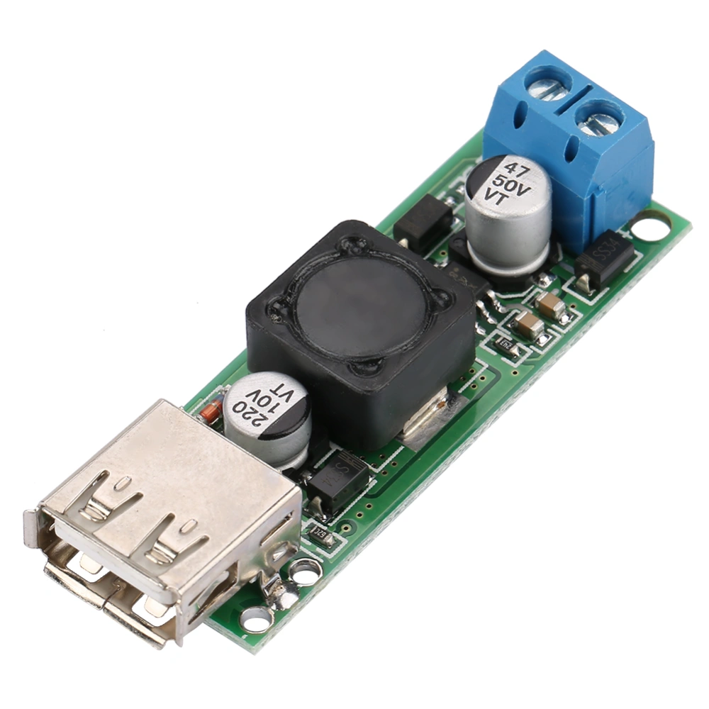 DC-DC Voltage Step Down Power Supply Buck Module 12V24V 6V-32V to 5V QC3.0 USB Fast Charging